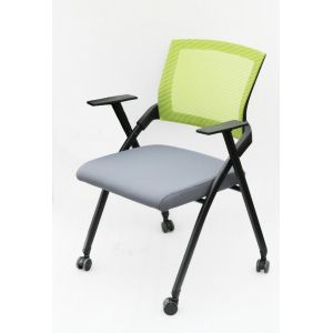Training 37KG/M3 Breathable Office Chair With Soft Cushion