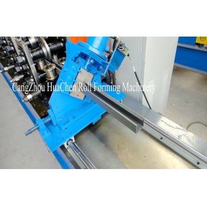 U Channel Keel Roll Forming Machine Chain Transmission System Hydraulic Cutting