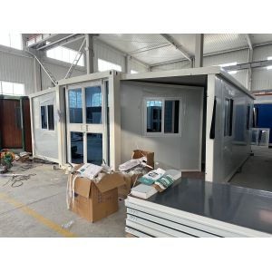 Customized Color Unique 20 Ft 40 Ft Easy To Install Container Home Good Thermal
