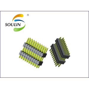 PCB 1.0mm Pitch Pin Header Connectors Through Hole Waterproof