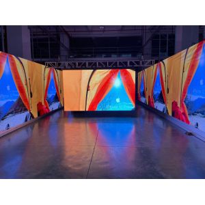 Indoor P2.5 640*640mm Advertising LED Wall Display Front service ，1000nit