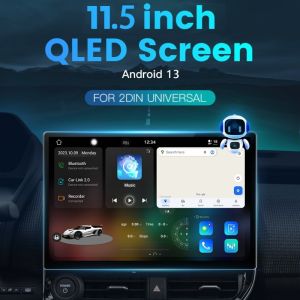 8 256g 5G Wifi DSP Stereo Audio 2 Din Android Car Radio Full fit screen GPS