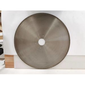 490*6.4*80*8*4.4mm CBN Diamond Wheel For Grinding Cast Iron Electroplated