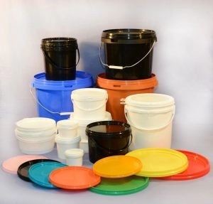 Cheap High Chemical Resistance Stackable 1~25 Litre Plastic Bucket With Lid for sale