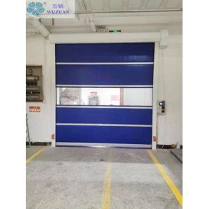 Industrial Electric PVC High Speed Roll up Door Automatic Plastic Fast Rapid