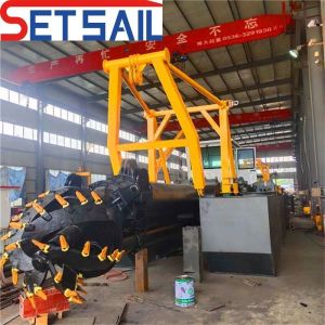 16inch Mud Cutter Suction Dredger with Diesel Engine and US Currency Total Depth