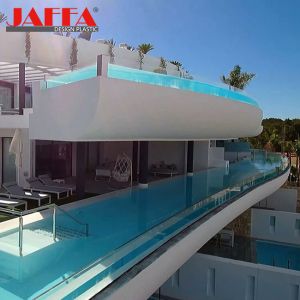 Custom Explosion Proof Acrylic Infinity Pools Acrylic Infinity Swimming Pools