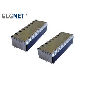 Industrial Switcher Poe LAN RJ45 Connector 30 U" Gold Plating With Integrated