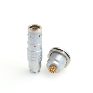 Push Pull Locking Waterproof Metal Wire Connectors FGG EGG 2-26 Pin 0K 1K 2K