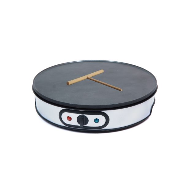 Quality 13 Inch Crepe Maker Machine , Pancake Griddle With Stainless Steel Decorative Panel wholesale