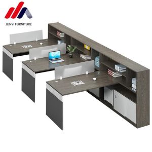 Modern Style Office Workstation With Open Modular Design And MFC Material
