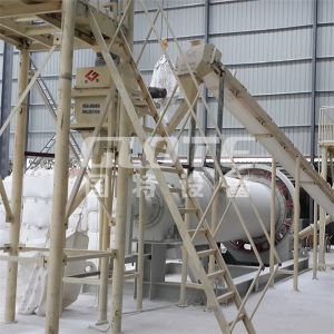 Quartz Powder Production Line Energy-saving Rotary Ball Mill Machine for Dry