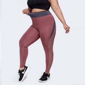 Womens Tight Plus Size Yoga Pants Mesh Splicing High Elastic Quick Dry