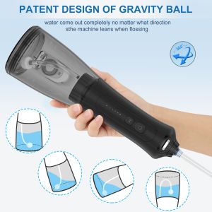 CE ROHS 5 models Water Dental Flosser With 2500MAH battery For Oral Care