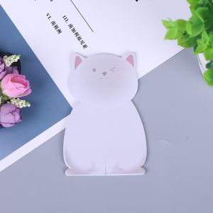 Cute Animal Cartoon Notepads Printed Custom Shaped Stationery Sticky Notes