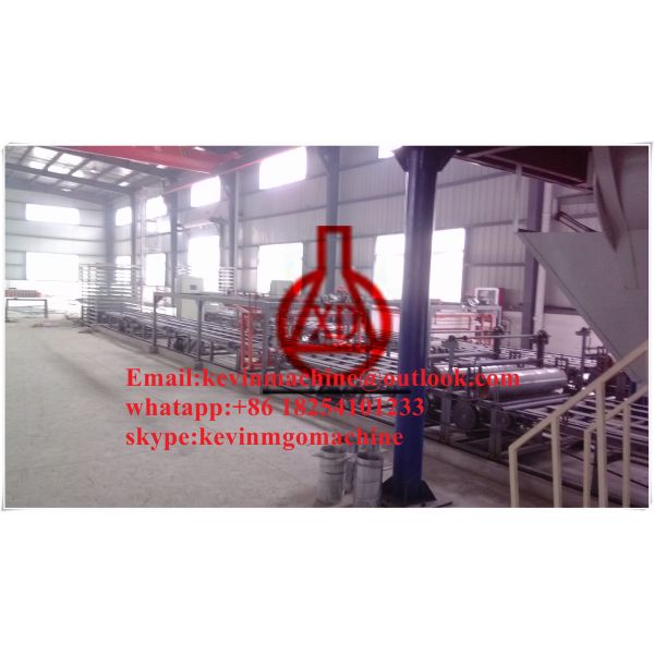 Quality China Automatic fireproof mgo Board production line With Larger Capacity 1500 sheets wholesale