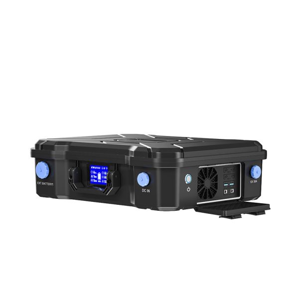 1280Wh UPS Solar Generator with MPPT Charging Controller and UPS Function for