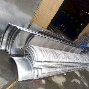 Prefabricated Ready Installed Aluminum Sheet Building Column Envelope And