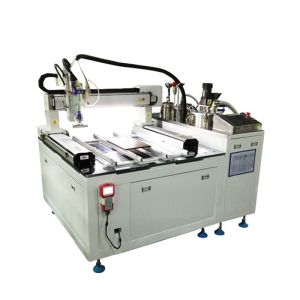 Intelligent 2 Part Silicone Epoxy Resin Dispensing Machine For SMT Glue And AB