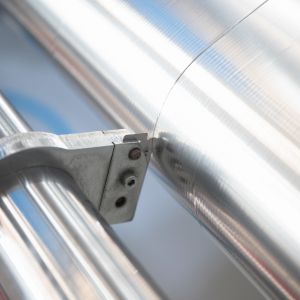 Computer Controlled speed Aluminum Foil Slitting Machine Electric Driven and