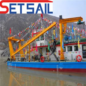 Cheap Customized River Sand Mud Hydraulic Cutter Suction Dredger for Dredging Operations for sale