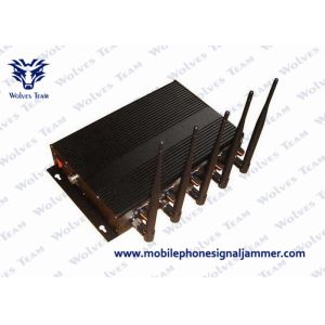 Black Cover Mobile Phone Blocker Jammer , Cell Phone Scrambler 3000g Light