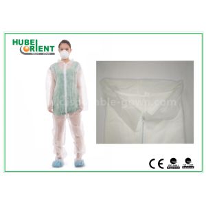 Polypropylene Disposable Protective Coveralls With Hood And Feetcover