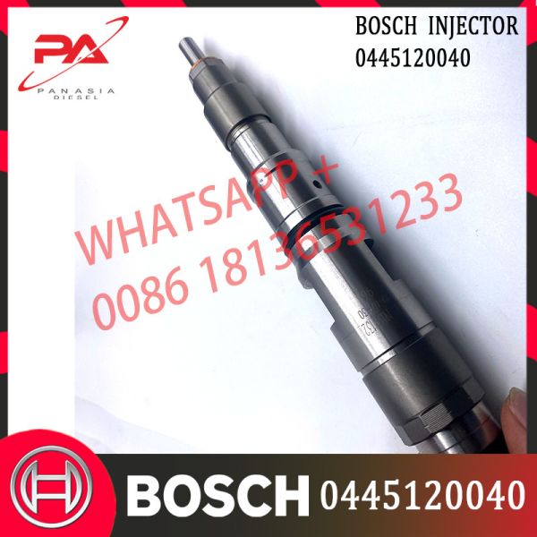 Quality Genuine Diesel Fuel Injector 0445120040 For DAEWOO DOOSAN 65.10401-7001C 65.10401-7001 wholesale
