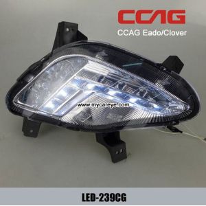 Cheap CCAG Eado Clover DRL LED Daytime Running Lights steering light for car for sale