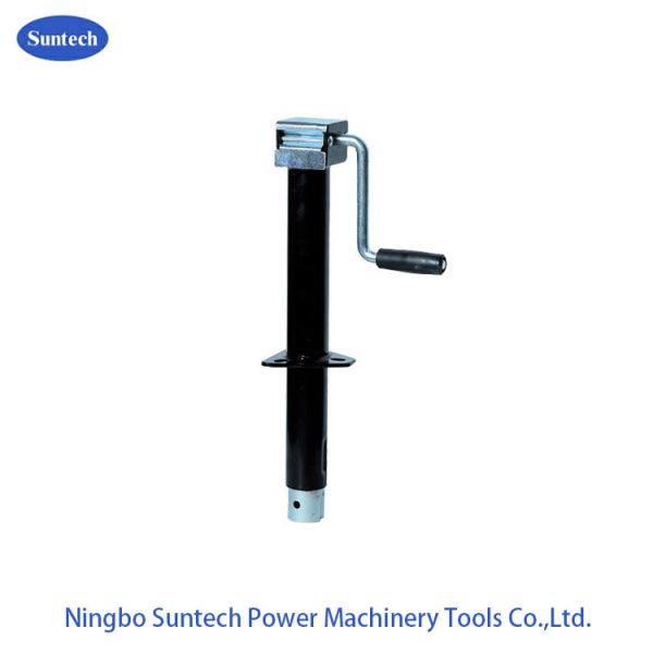 Quality 15" Travel 3500lb Black Paint A Frame Swivel Trailer Jack wholesale