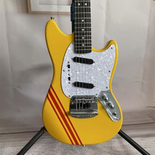 Custom Fender Mustang Vintera II '70S Competition Mustang Electric Guitar SS Pickup Dot Inlay