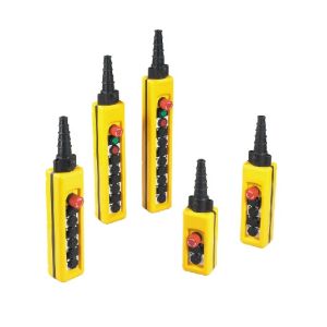 Cheap NXAC Push Button Crane Components Pendent Controls Double Speed IP65 for sale