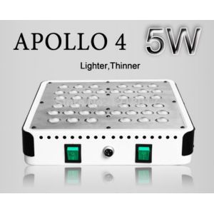 Cheap DHL Free shipping 140W(40x5w) Apollo 4 Led grow light/Led grow panel with 2 switches for sale