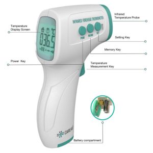 High Accuracy Digital Ir Infrared Thermometer With LCD Digital Display