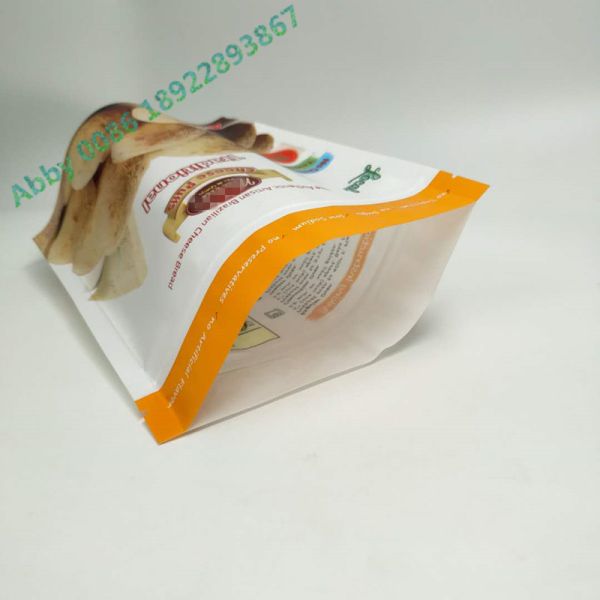 Customized Size Plastic Pouches Packaging , Stand Up Aluminum Foil Bag