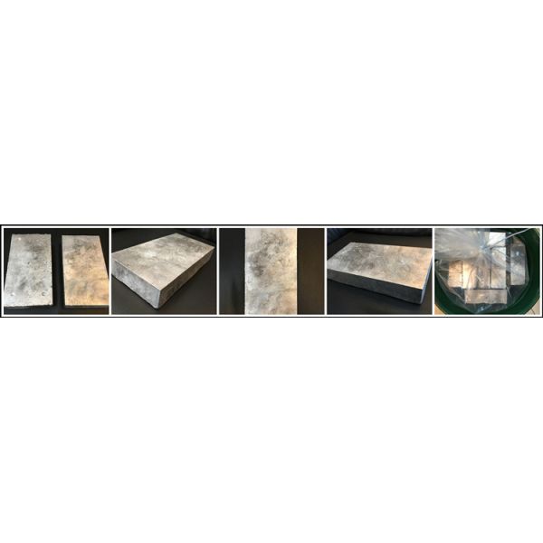 Refine Grain Aluminum Tin AlSn Master Alloy Ingot Sn Content 3-10% Al Balance Additive In Aluminum Furnace Smeltings