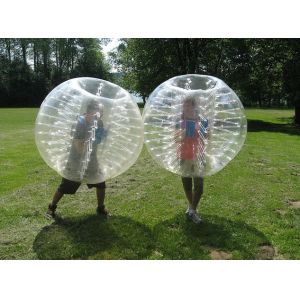Cheap 1.5m transparent loopy ball for grass for sale