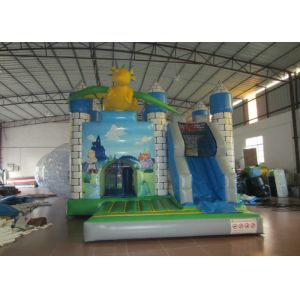 Dragon Combo Inflatable Jump House Safe Nontoxic Quadruple Stitching In Public