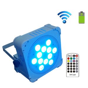 Pro Sound 12PCS 5in1 15W Wireless Led Par Lights With Battery For Wedding Light
