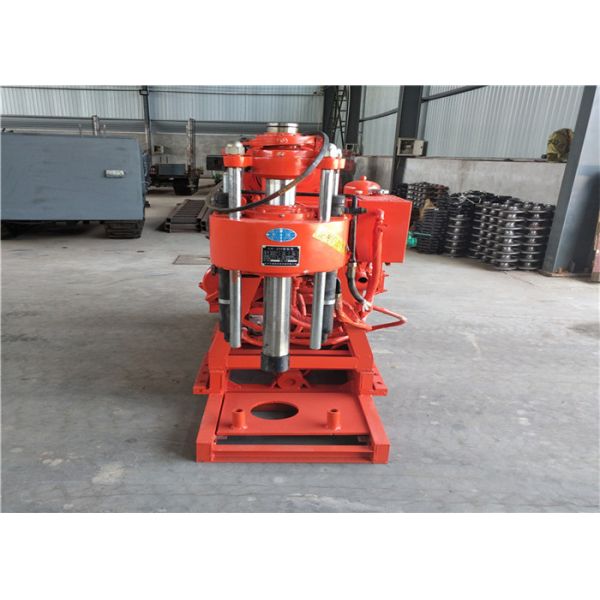ST200 Core Drill Rig 200m , Borehole Drilling Rig With Hydraulic Power
