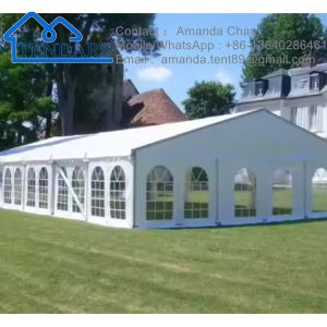 Best Price Permanent Csutom Aluminum Structure Church Exhibition A Shape Tent