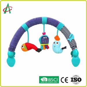 Cheap L67cm Spiral Pram Toy Infant Pram Stroller With BB Squeaker for sale