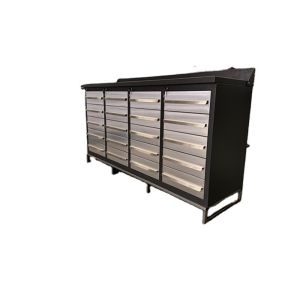 Auto Repair Storage Workbench with Drawers and Durable Stainless Steel Top