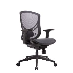 China Multifunctional Ergonomic Executive Desk Chair 4D Armrest Staff Office Chair on sale