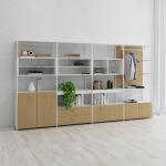 Rectangular File Cabinet Large Storage Space and Easy Access to Items with