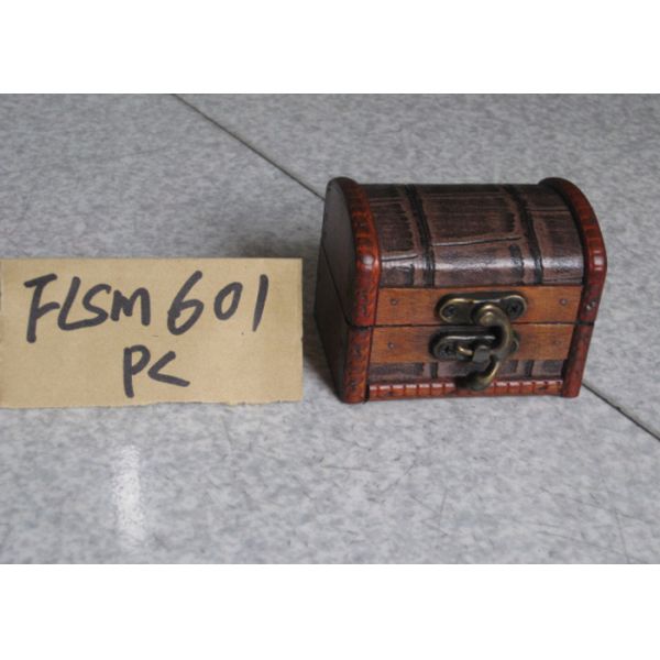 Quality SENMIN L8 Pu Black Unfinished Trunk Chest For Home Deco wholesale