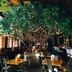 Factory Price Custom Large Green Ficus Tree Look Natural Fake Olive Tree