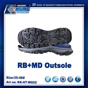Recycled Odorless Non Slip Rubber Outsole Multipurpose Lightweight