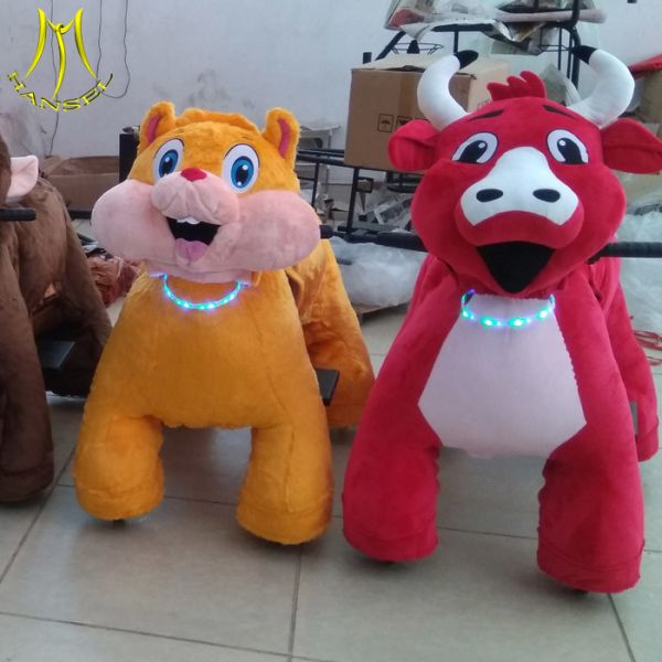 Hansel shopping mall equipment kids robot animal scooters kiddie ride