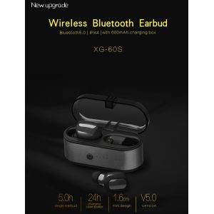 Wireless Bluetooth earphones XG-60S with wireless charging box